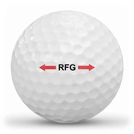 Align Arrow Initials Golf Balls